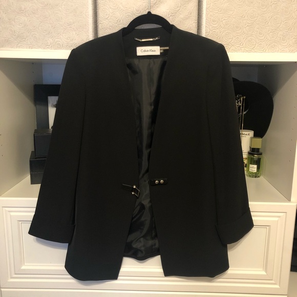 Like New - Calvin Klein Black Blazer - Picture 1 of 3